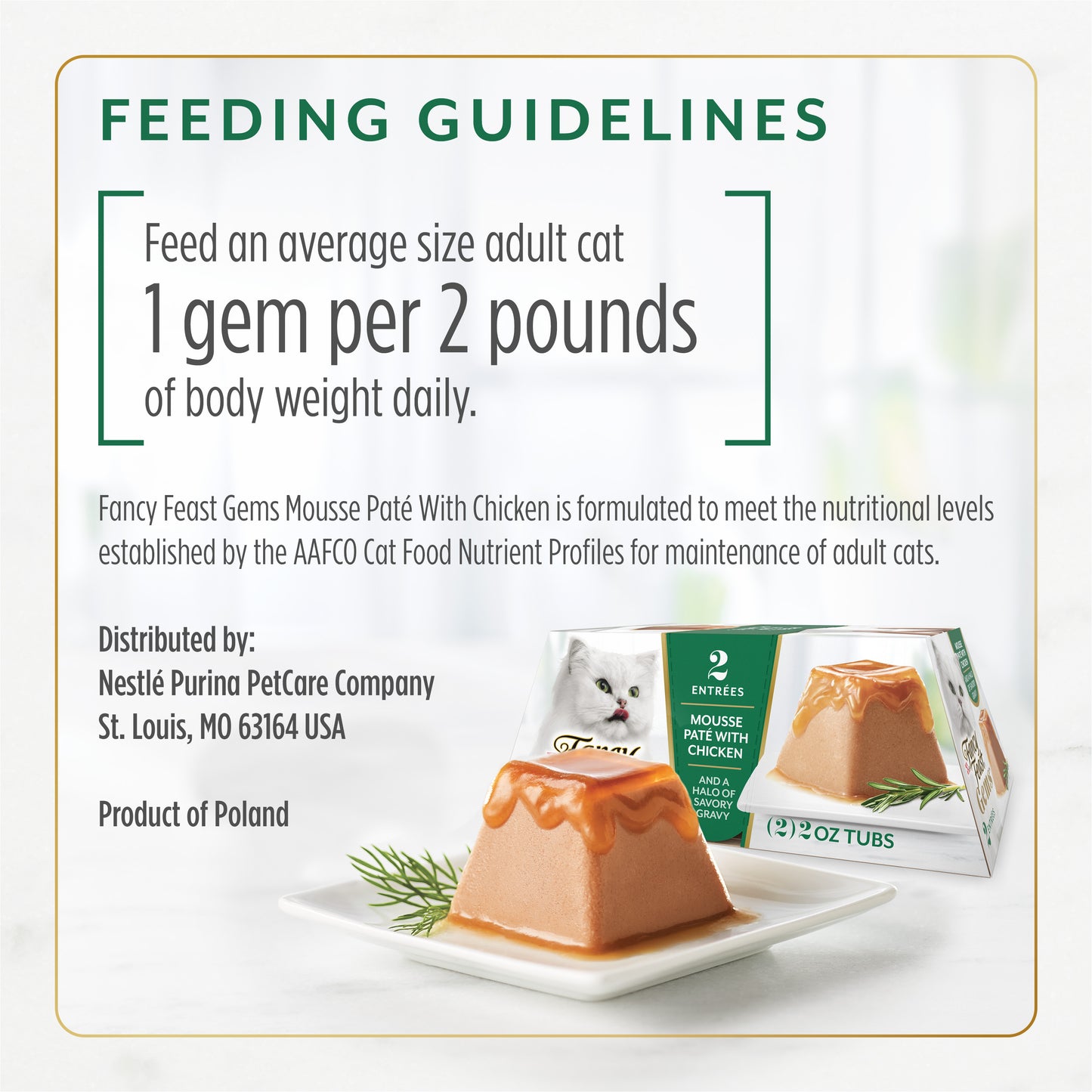 Fancy Feast Gems Mousse Pate, 12ct Variety Pack (3 Dual Packs of each Flavor)
