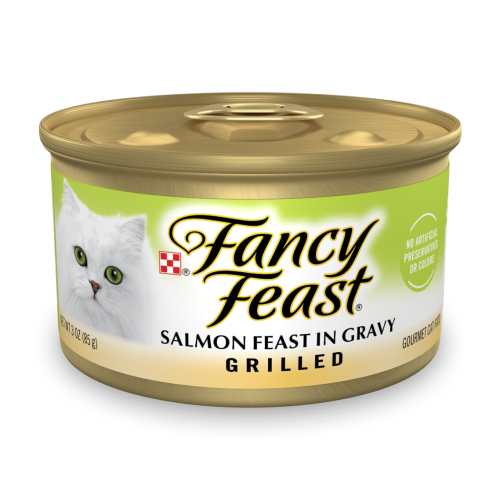 Grilled Salmon Feast in Gravy