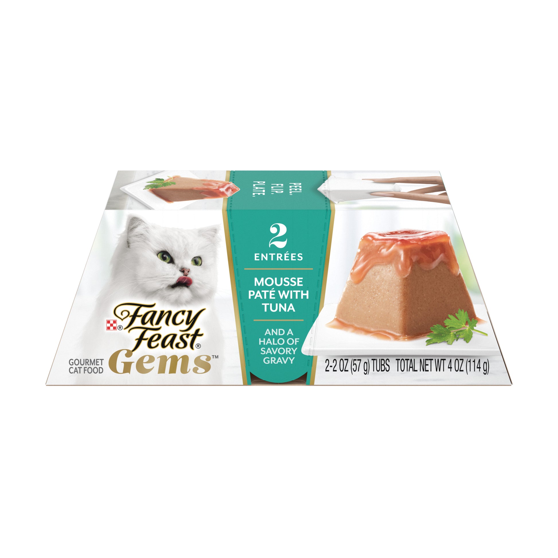 Dual pack of Gems Mousse Pate with tuna