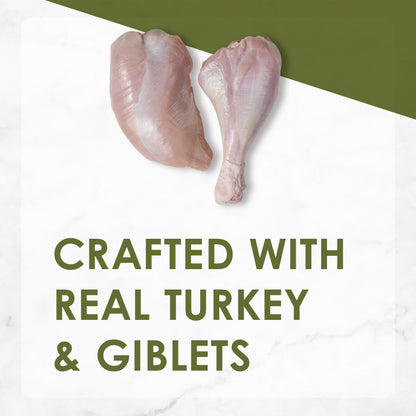 Crafted with real turkey and giblets