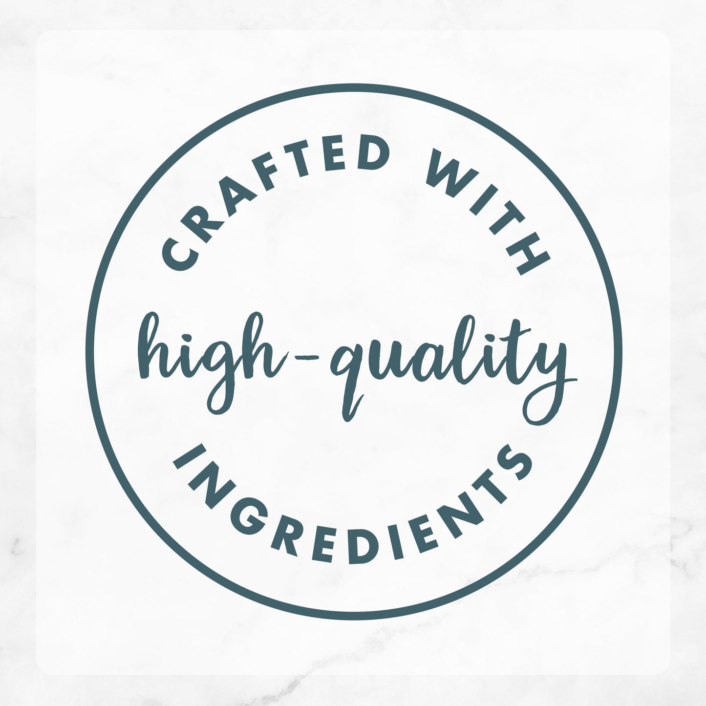 Crafted with high-quality ingredients